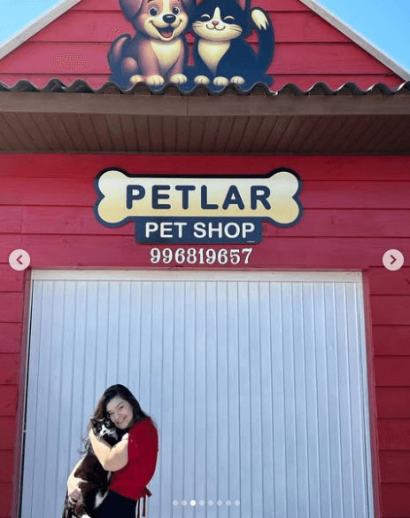 Fachada da Petshop PetLar na Coloninha, Araranguá